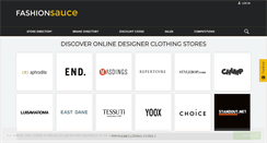 Desktop Screenshot of fashionsauce.com